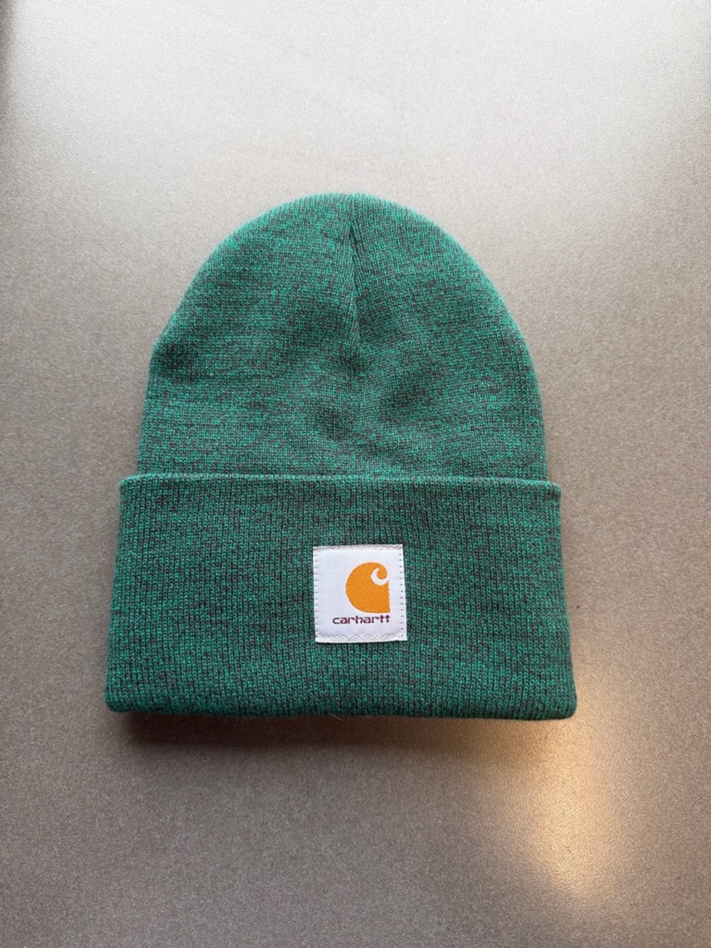 CARHARTT GREEN SPECK hat beanie